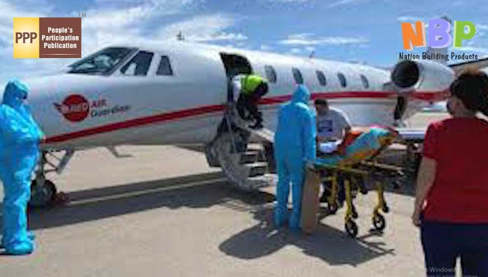 Airlift to Patient Sanjay Blogger)img